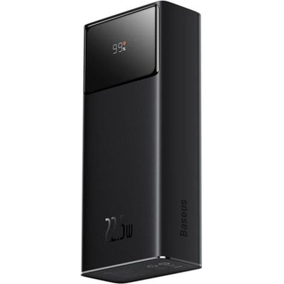 Батарея універсальна Baseus Star Lord Display 30000mAh 22.5W QC/3.0 PD/3.0 Black (PPXJ080101)