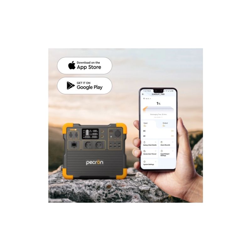 Зарядная станция Pecron 2400W 2048Wh (E2400LFP)