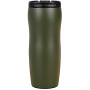 Термокружка Merlion 500 мл з відкидною кришкою, зелена (Mug-500Green)