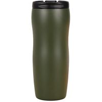 Термокружка Merlion 500 мл з відкидною кришкою, зелена (Mug-500Green)