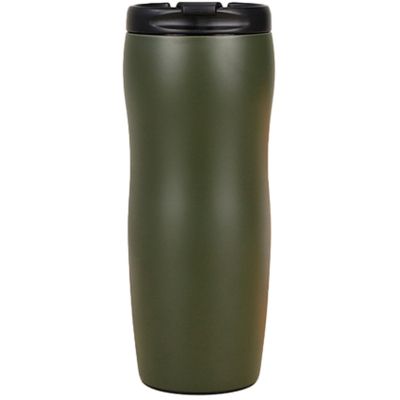 Термокружка Merlion 500 мл з відкидною кришкою, зелена (Mug-500Green)