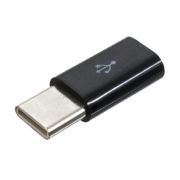 Перехідник USB-C to Micro 5P black Patron (PN-MIC-TYPE-C)
