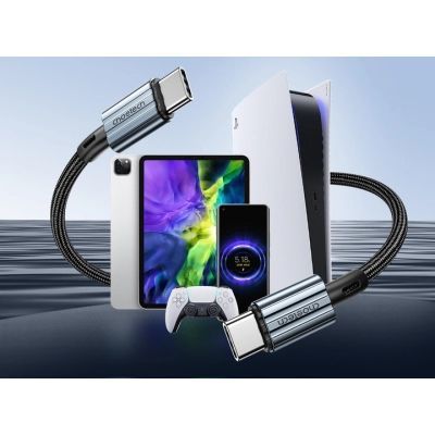 Дата кабель USB-C to USB-C 2.0m PD60W black Choetech (6932112105035)