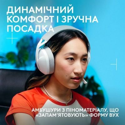 Навушники Logitech G321 Lightspeed White (981-001569)