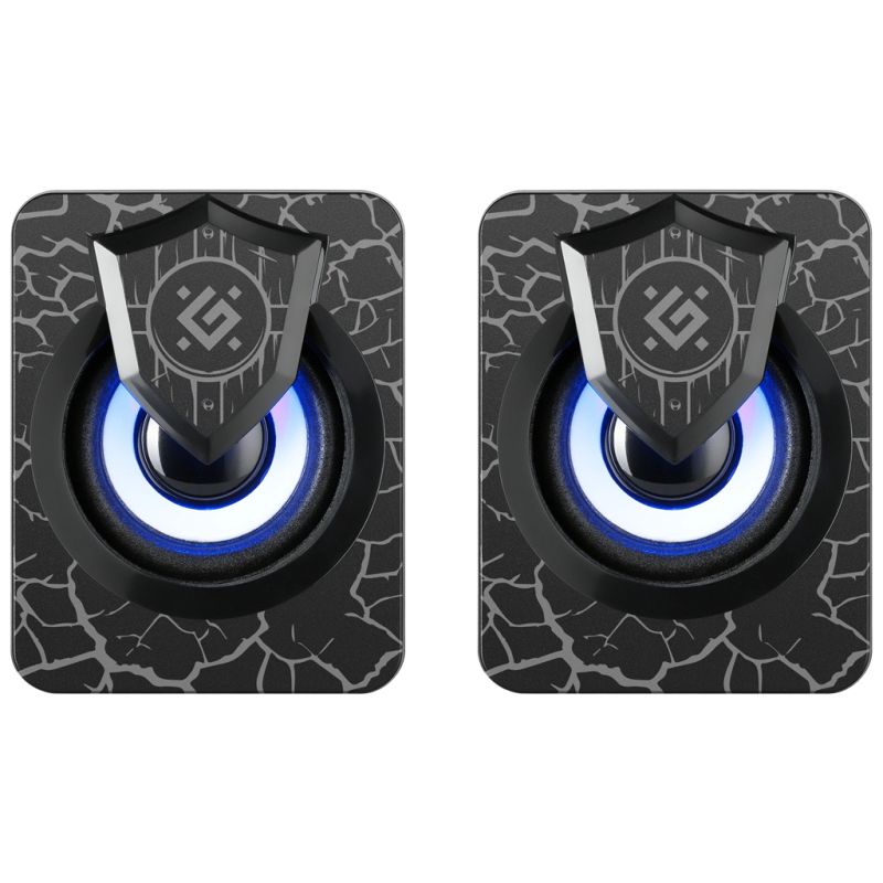 Акустическая система Defender Onyx Led USB Black (65038)