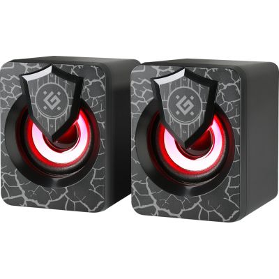 Акустическая система Defender Onyx Led USB Black (65038)