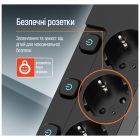 Сетевой фильтр питания ColorWay 5 розеток2м (CW-PSEA52SBK)