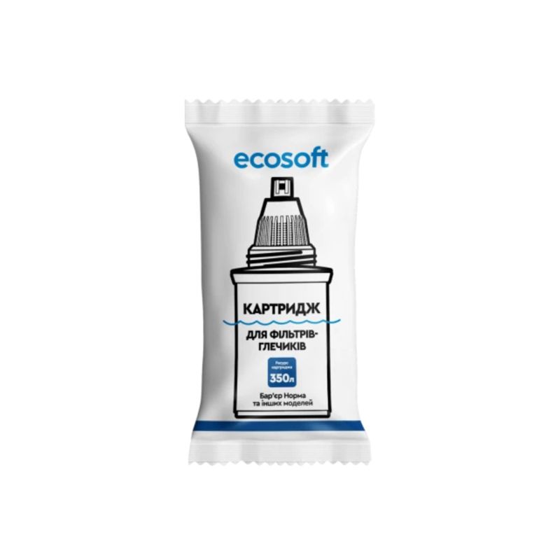Картридж для фільтра глечика Ecosoft Бар''єр 2 шт (CRVK2BARECO)