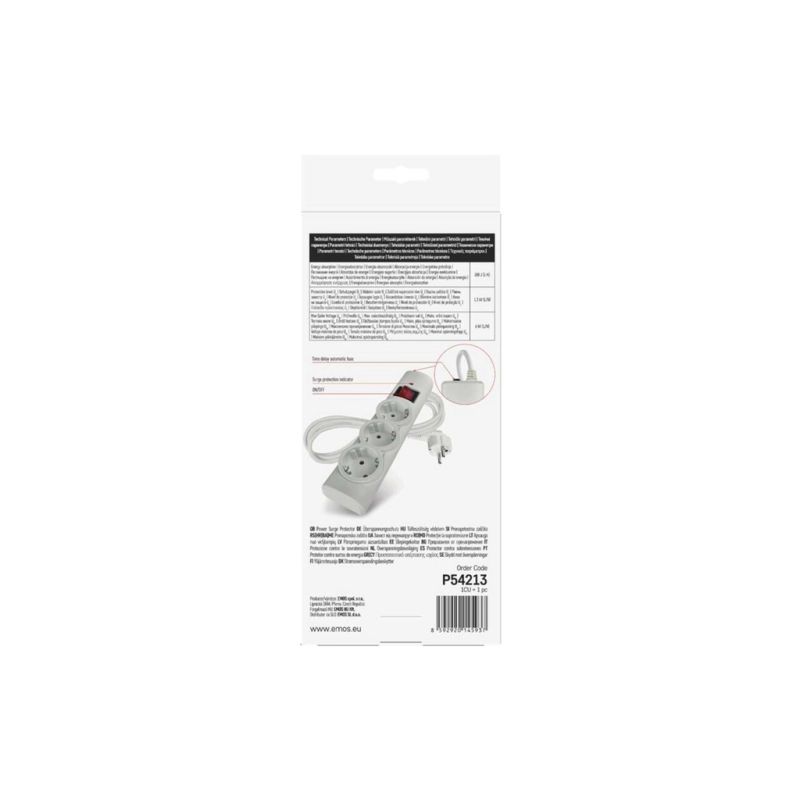 Сетевой удлинитель EMOS (P54213)