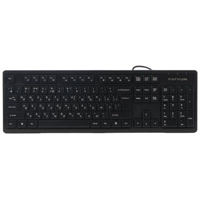 Клавіатура A4Tech FKS12 USB UA Black (4711421003155)