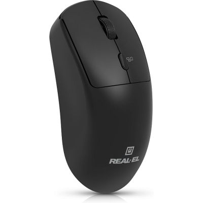 Мышка REAL-EL RM-317W Wireless Black (EL123200052)