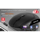 Мишка REAL-EL RM-490W Wireless/Bluetooth Black (EL123200058)