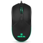 Мышка REAL-EL RM-515 USB Black (EL123200059)