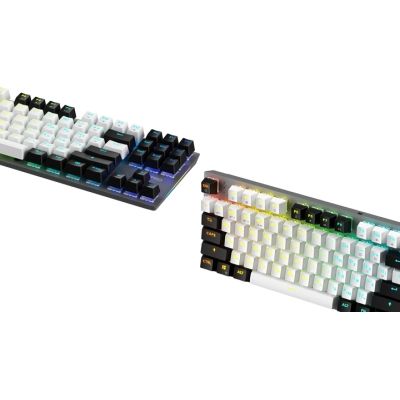 Клавіатура GamePro Genesis Joker Pro (MK124G Pro) Outemu Red Switch Wireless/Bluetooth/USB UA Gray (MK124G Pro)