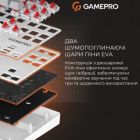 Клавіатура GamePro Genesis Metallic (MK110W) Outemu Red Switch USB UA White (MK110W)