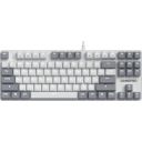 Клавиатура GamePro Genesis Metallic (MK110W) Outemu Red Switch USB UA White (MK110W)