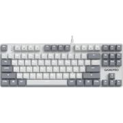 Клавіатура GamePro Genesis Metallic (MK110W) Outemu Red Switch USB UA White (MK110W)