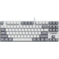 Клавиатура GamePro Genesis Metallic (MK110W) Outemu Red Switch USB UA White (MK110W)