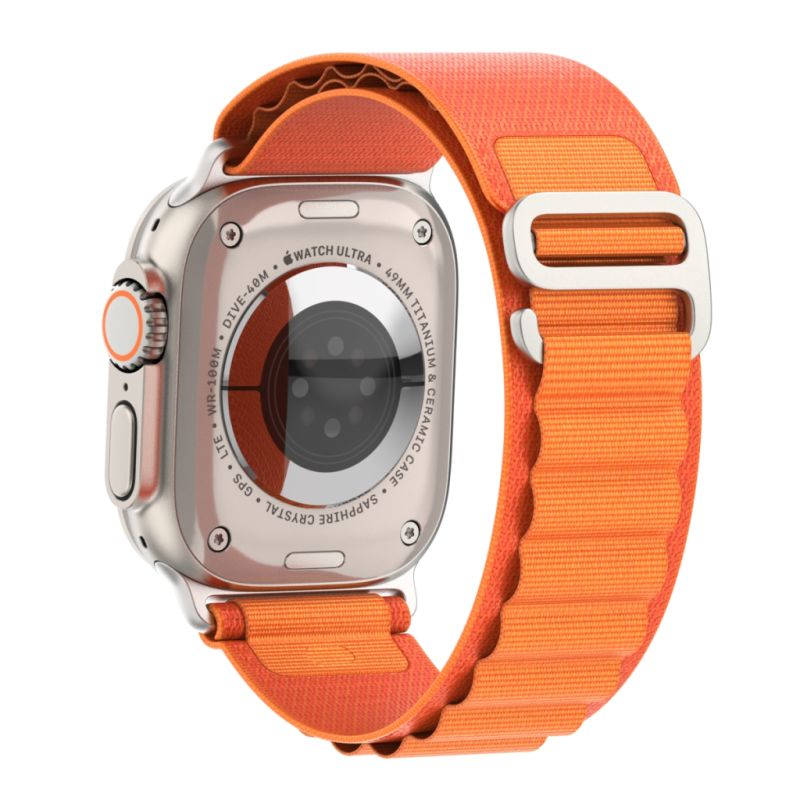 Ремешок для смарт-часов Armorstandart Alpina Band для Apple Watch 42 (Series 11-10)/41/40/38 Orange (ARM64978)