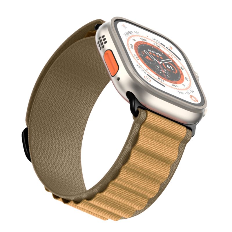 Ремешок для смарт-часов Armorstandart Alpina Band для Apple Watch 42 (Series 11-10)/41/40/38 Tan (ARM82564)