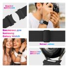 Ремешок для смарт-часов Armorstandart Braided Solo Loop для Samsung Galaxy Watch 7 / FE / 6 / 6 Classic / 5 / 5 Pro / 4 / 4 Classic Li (ARM86840)