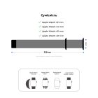 Ремешок для смарт-часов Armorstandart Nylon Band для Apple Watch 49/46/45/44/42 (Series 1-3) Cypress (ARM74216)