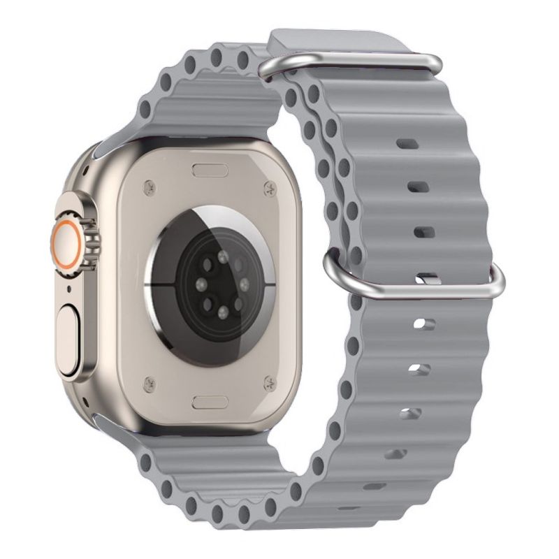 Ремінець до смарт-годинника Armorstandart Ocean Band для Apple Watch 49/46/45/44/42 (Series 1-3) Cloudy Grey (ARM85141)