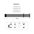 Ремешок для смарт-часов Armorstandart Sport Band (3 Straps) для Apple Watch 49/46/45/44/42 (Series 1-3) Pine Green (ARM56845)