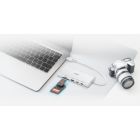 Концентратор D-Link USB-C 10-in-1 2xHDMI + 1xRJ45 1000Mbps + 2xUSB-C + USB 3.1 + USB 3.0 + SD + TF silver (DUP-A01)