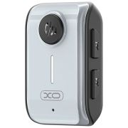 Bluetooth трансмітер XO BCC15 Bluetooth V5.3 AUX 3.5 мм/Type-C/TF Grey (BCC15.tarnish)