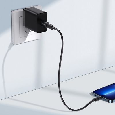 Переходник USB 3.1 M to USB-C F black Baseus (ZJJQ000101)