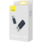 Переходник USB 3.1 M to USB-C F blue Baseus (ZJJQ000103)
