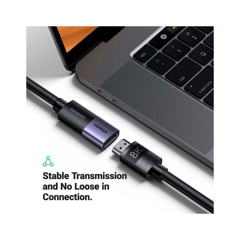 Переходник HDMI F to HDMI F 8K black Ugreen (90592)
