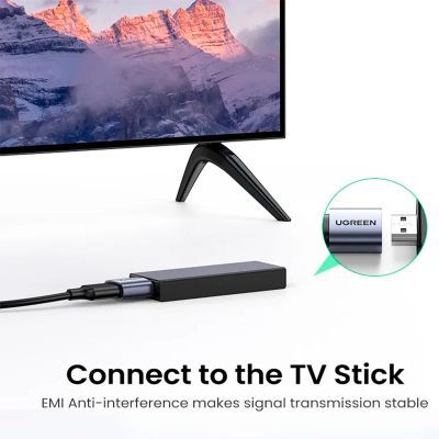 Переходник HDMI F to HDMI F 8K black Ugreen (90592)