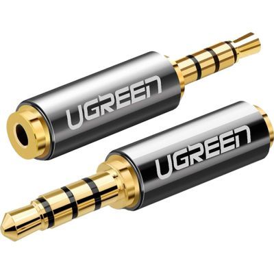 Переходник 3.5mm M to 2.5mm F black Ugreen (20502)