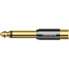 Переходник 6.35mm M to RCA F AV169 black Ugreen (80731)