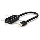 Переходник Mini DisplayPort M to HDMI F 4K 30Hz black Ugreen (40360)