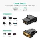 Переходник DVI 24+1 M to HDMI F black Ugreen (20124)