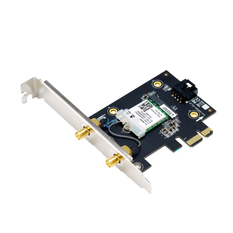 Сетевая карта Wi-Fi ASUS PCE-BE6500 (90IG09G0-MO0B00)