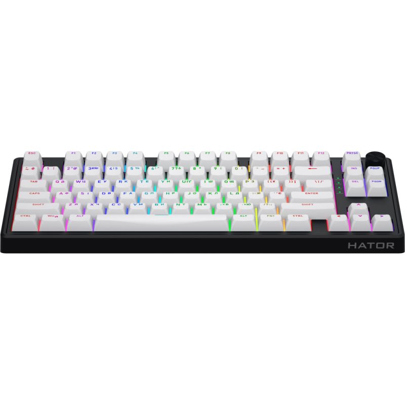 Клавіатура Hator Skyfall 80 MAG Ultra 8K Black/White (HTK1880UA)