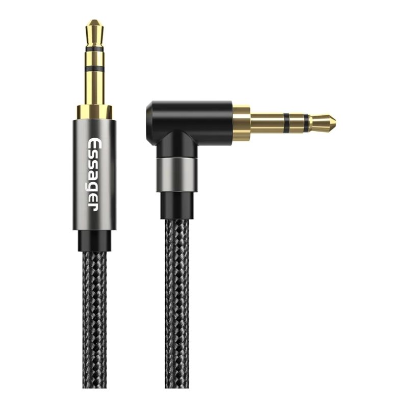 Кабель мультимедийный 3.5mm M to 3.5mm M 1.5m Essager (EYP35-WTA01)