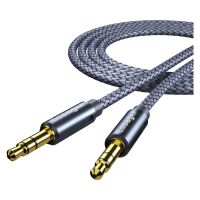 Кабель мультимедийный 3.5mm M to 3.5mm M 3.0m gray Essager (EYP35-DYC0G)
