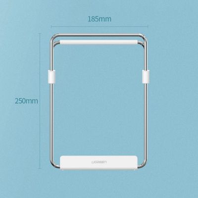 Підставка до ноутбука Ugreen LP230 Foldable Desktop Laptop Stand Silver (80348)