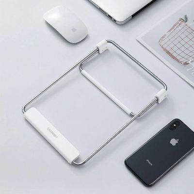 Підставка до ноутбука Ugreen LP230 Foldable Desktop Laptop Stand Silver (80348)