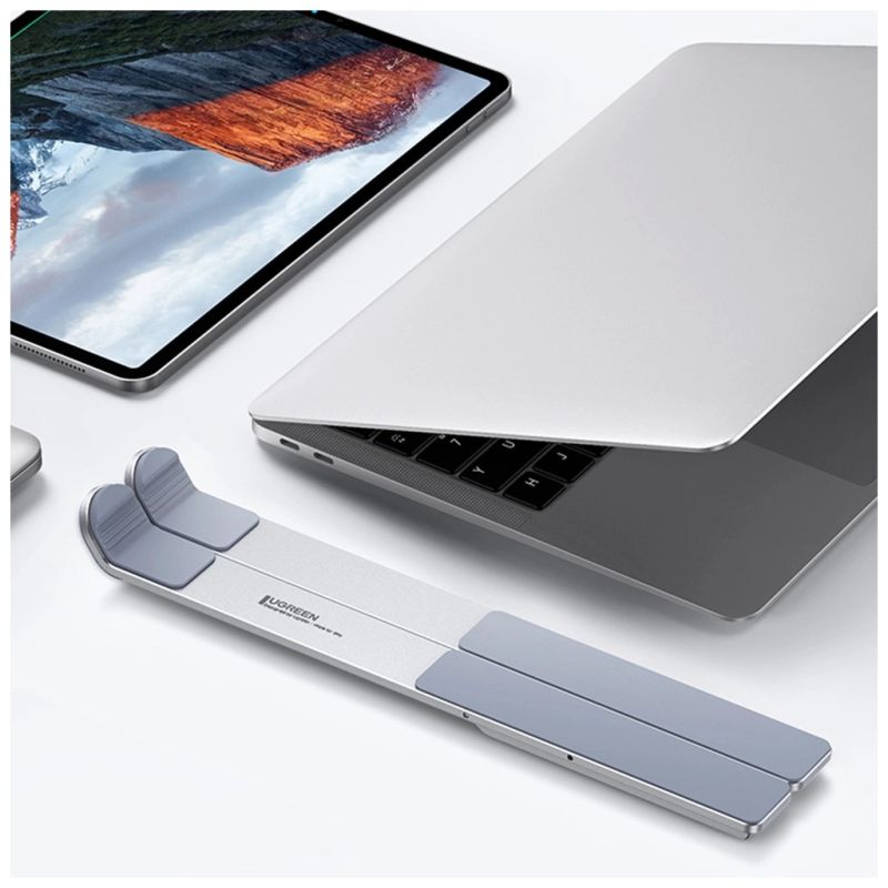 Подставка для ноутбука Ugreen LP451 Foldable Holder for Laptop Silver (40289)