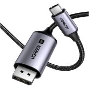 Кабель мультимедийный USB-C to DisplayPort M 1.0m 8K CM556 black Ugreen (25157)