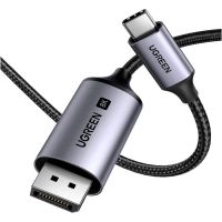 Кабель мультимедийный USB-C to DisplayPort M 2.0m 8K CM556 black Ugreen (25158)