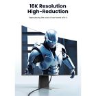 Кабель мультимедійний DisplayPort M to DisplayPort M 2.0m 16K DP118 black Ugreen (15384)