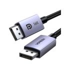 Кабель мультимедійний DisplayPort M to DisplayPort M 2.0m 16K DP118 black Ugreen (15384)