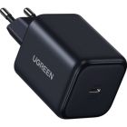 Зарядное устройство Ugreen USB-C GaN 45W + cable USB-C to USB-C X524 black (65054)